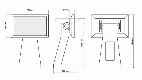 Интерактивный стол BM Assistant Mini 32"