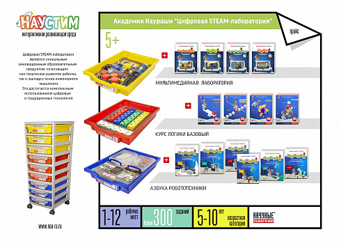 Академия Наураши "Цифровая STEАM-лаборатория"